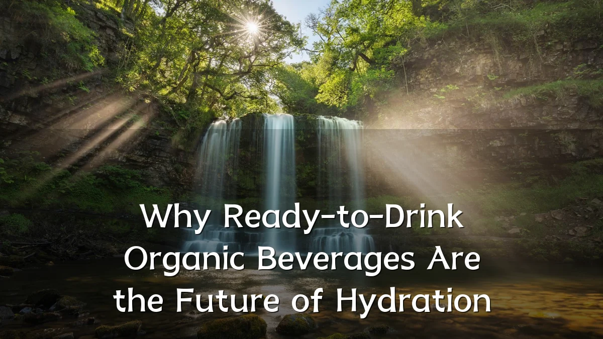 Why Ready-to-Drink Organic Beverages Are the Future of Hydration