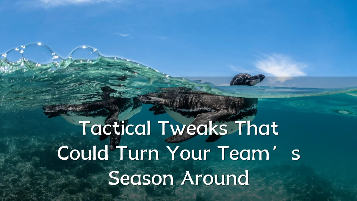 Tactical Tweaks That Could Turn Your Team’s Season Around