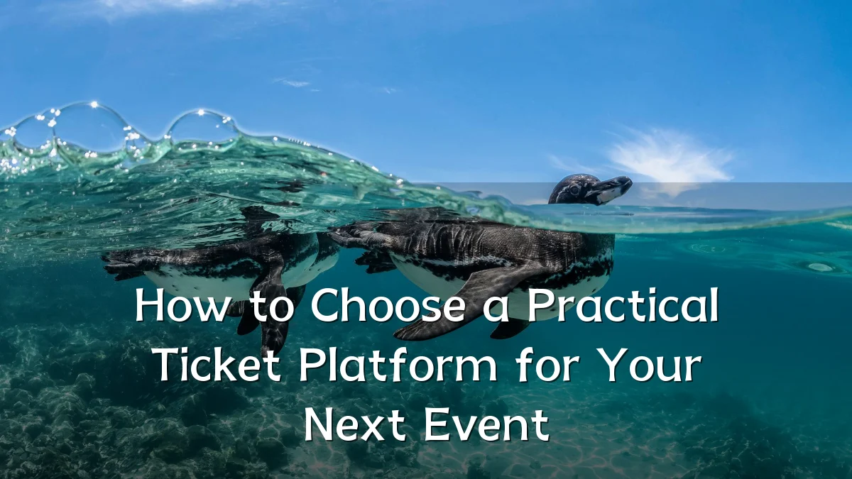 How to Choose a Practical Ticket Platform for Your Next Event