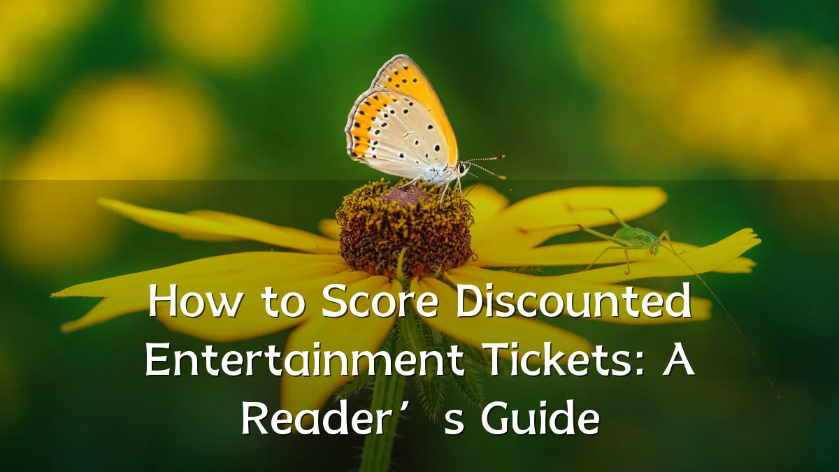 How to Score Discounted Entertainment Tickets: A Reader’s Guide