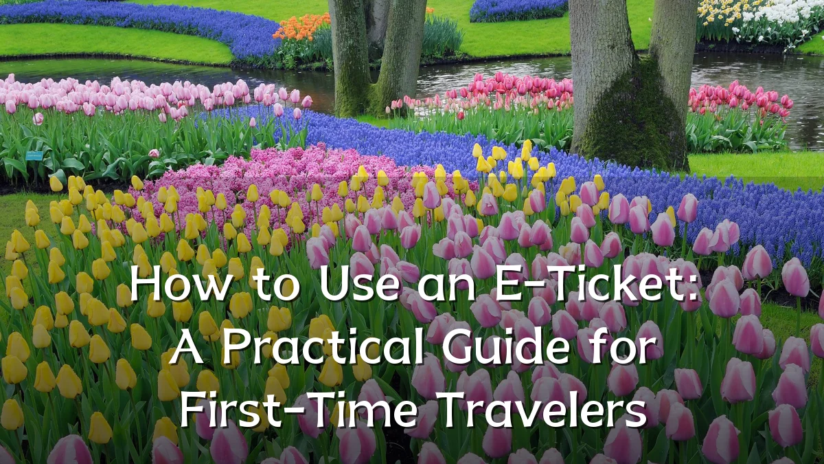 How to Use an E-Ticket: A Practical Guide for First-Time Travelers