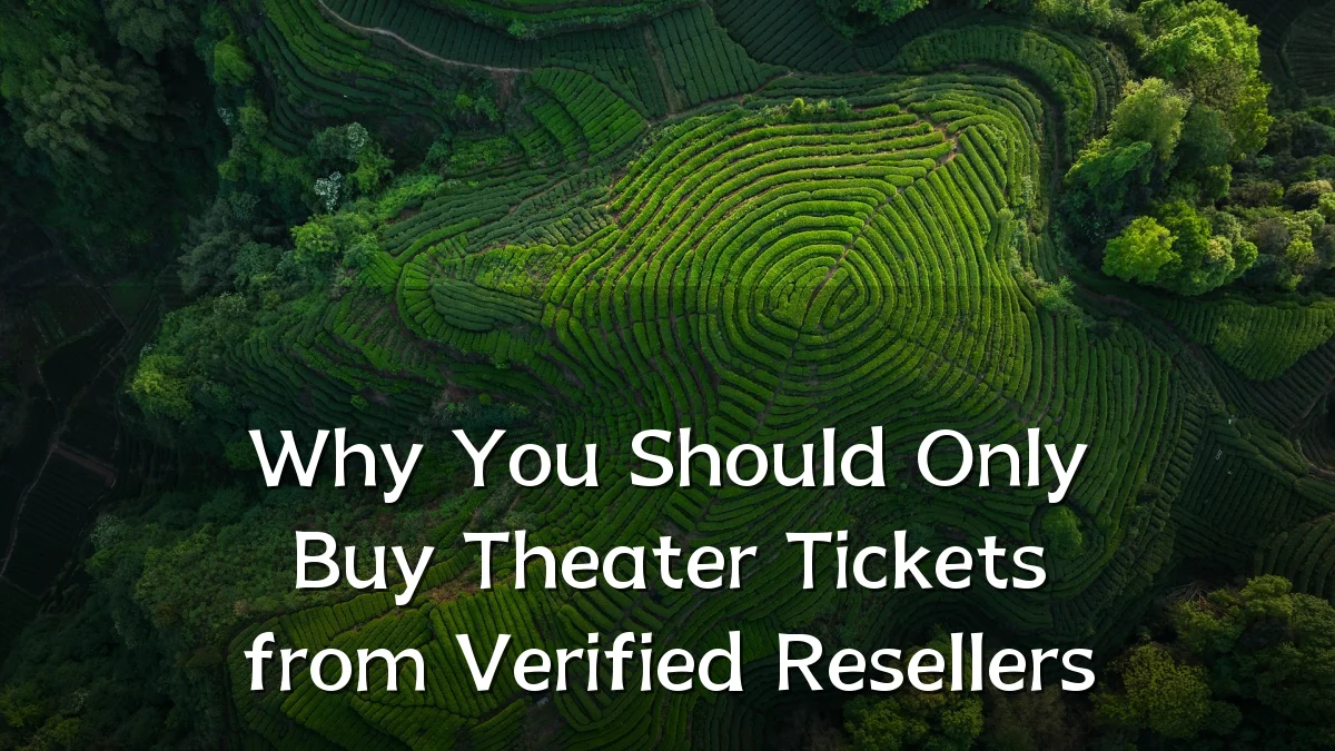 Why You Should Only Buy Theater Tickets from Verified Resellers